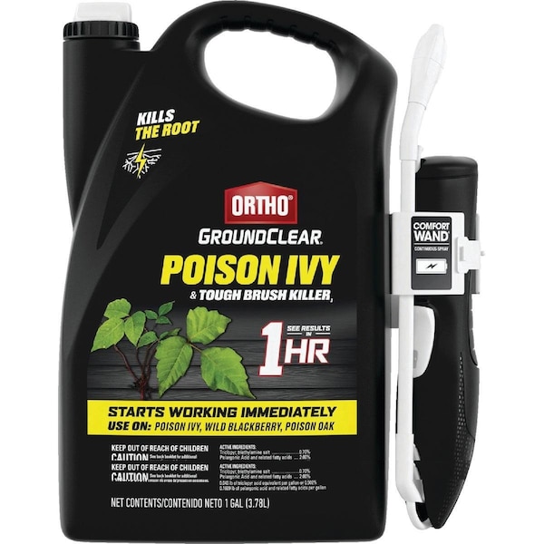 Ortho GroundClear 1 Gal. Ready To Use Poison Ivy & Tough Brush Killer with Comfort Wand 0476410 - main